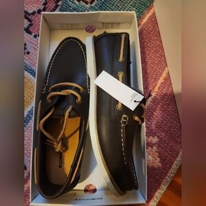 Sonoma Men's Dark Brown Boat Shoes